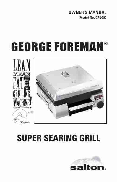 George Foreman Kitchen Grill GFSG80-page_pdf